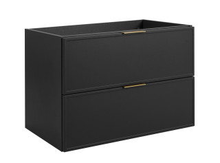 SLIM tmavosivá G80 závesná skrinka pod umývadlo 80 cm