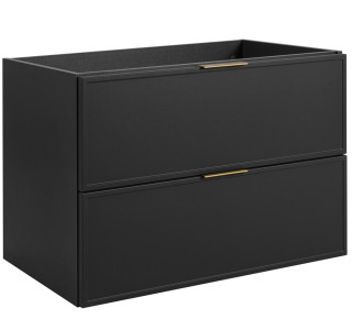 SLIM tmavosivá G80 závesná skrinka pod umývadlo 80 cm