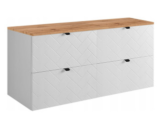TREND biely matný W120DC závesná skrinka pod umývadlo 120 cm TREND biely matný W120DC závesná skrinka pod umývadlo 120 cm