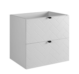 TREND biely matný W60 závesná skrinka pod umývadlo 60 cm