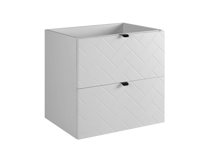 TREND biely matný W60 závesná skrinka pod umývadlo 60 cm