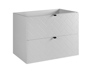TREND biely matný W80 závesná skrinka pod umývadlo 80 cm TREND biely matný W80 závesná skrinka pod umývadlo 80 cm
