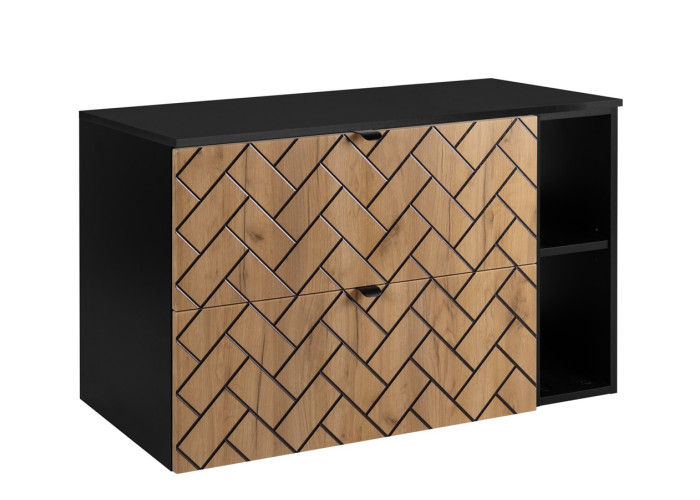 TREND dub craft zlatý C100DB závesná skrinka pod umývadlo 100 cm TREND dub craft zlatý C100DB závesná skrinka pod umývadlo 100 cm