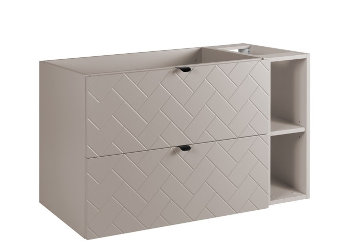 TREND kašmír K100 závesná skrinka pod umývadlo 100 cm