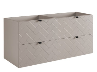 TREND kašmír K120 závesná skrinka pod umývadlo 120 cm TREND kašmír K120 závesná skrinka pod umývadlo 120 cm