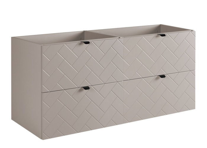 TREND kašmír K120 závesná skrinka pod umývadlo 120 cm TREND kašmír K120 závesná skrinka pod umývadlo 120 cm