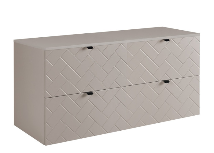 TREND kašmír K120DK závesná skrinka pod umývadlo 120 cm TREND kašmír K120DK závesná skrinka pod umývadlo 120 cm