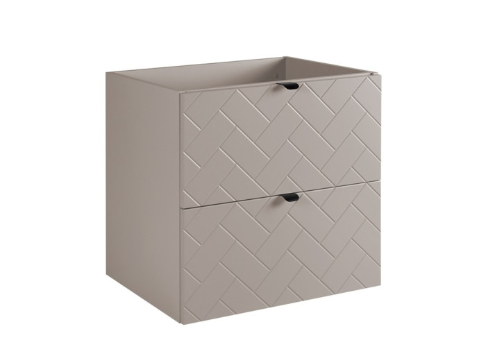 TREND kašmír K60 závesná skrinka pod umývadlo 60 cm