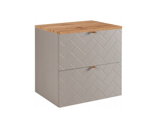 TREND kašmír K60DC závesná skrinka pod umývadlo 60 cm TREND kašmír K60DC závesná skrinka pod umývadlo 60 cm