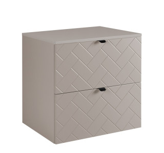 TREND kašmír K60DK závesná skrinka pod umývadlo 60 cm