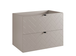 TREND kašmír K80 závesná skrinka pod umývadlo 80 cm TREND kašmír K80 závesná skrinka pod umývadlo 80 cm
