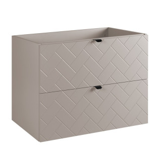 TREND kašmír K80 závesná skrinka pod umývadlo 80 cm