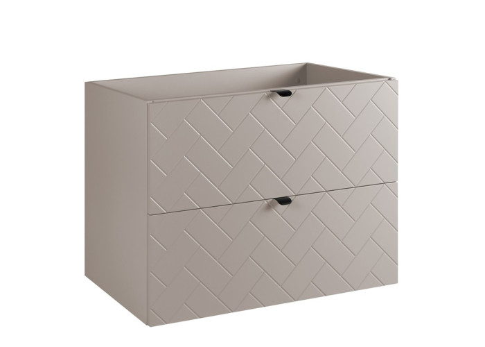 TREND kašmír K80 závesná skrinka pod umývadlo 80 cm