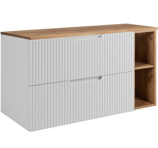 VENA biela W100DC závesná skrinka pod umývadlo 100 cm