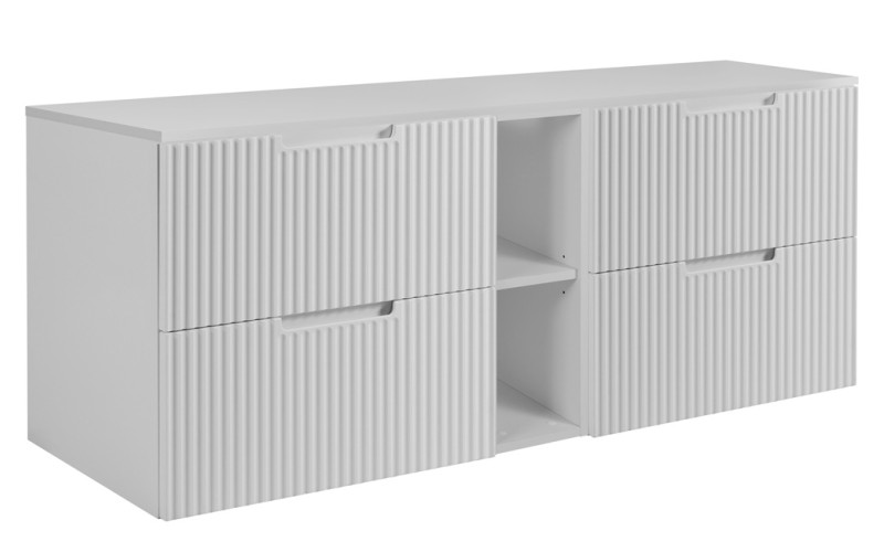 VENA biela W140DW závesná skrinka pod umývadlo 140 cm VENA biela W140DW závesná skrinka pod umývadlo 140 cm