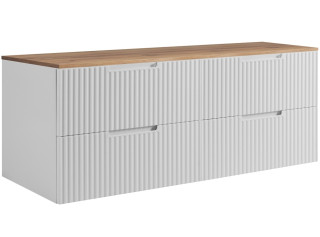 VENA biela W160DC závesná skrinka pod umývadlo 160 cm