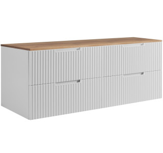 VENA biela W160DC závesná skrinka pod umývadlo 160 cm