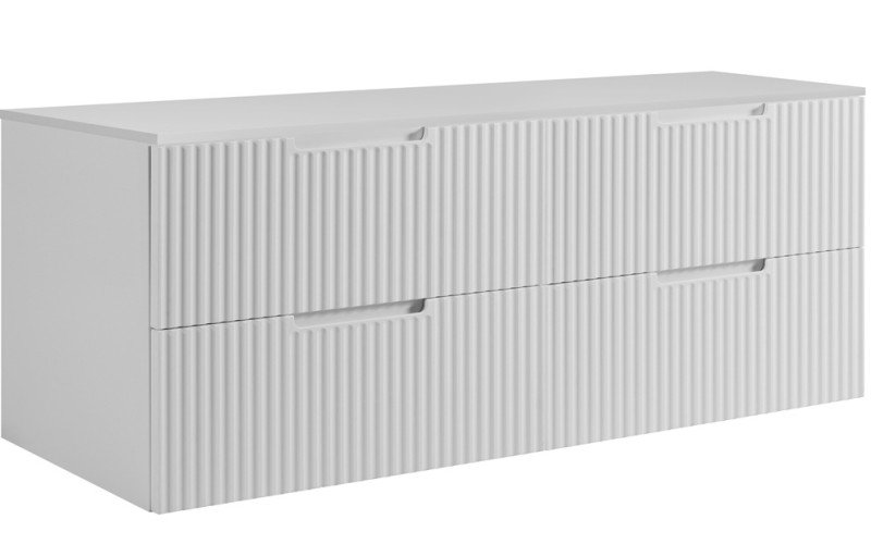 VENA biela W160DW závesná skrinka pod umývadlo 160 cm