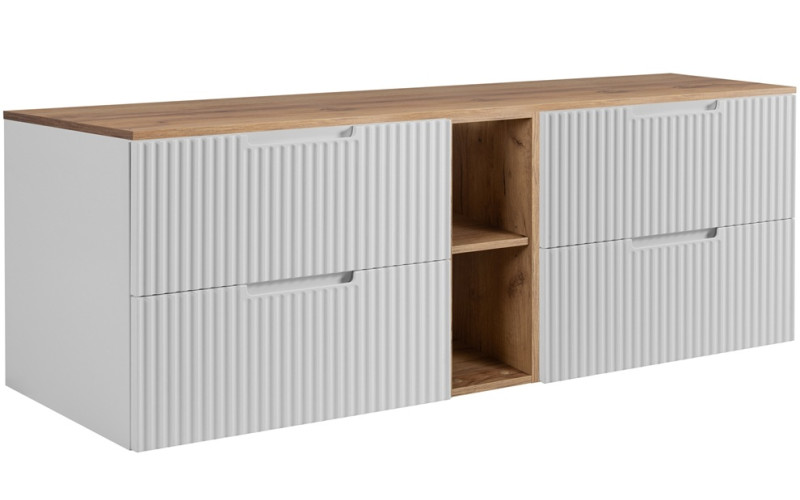 VENA biela W180DC závesná skrinka pod umývadlo 180 cm VENA biela W180DC závesná skrinka pod umývadlo 180 cm