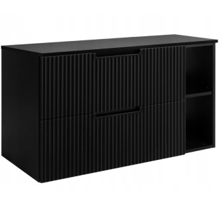 VENA čierna B100DB závesná skrinka pod umývadlo 100 cm