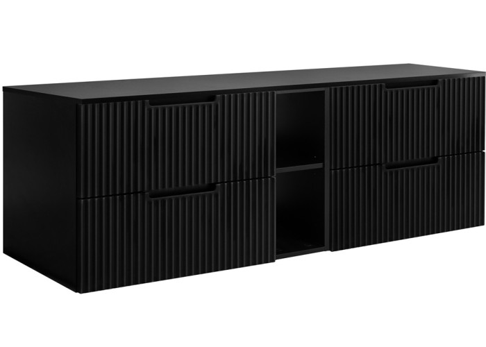 VENA čierna B180DB závesná skrinka pod umývadlo 180 cm VENA čierna B180DB závesná skrinka pod umývadlo 180 cm
