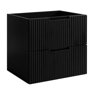 VENA čierna B60 závesná skrinka pod umývadlo 60 cm