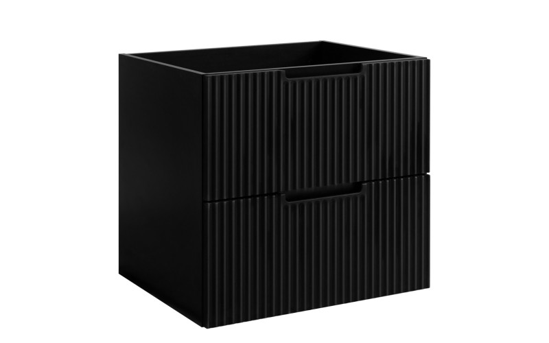 VENA čierna B60 závesná skrinka pod umývadlo 60 cm