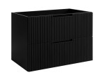 VENA čierna B80 závesná skrinka pod umývadlo 80 cm