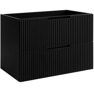 VENA čierna B80 závesná skrinka pod umývadlo 80 cm
