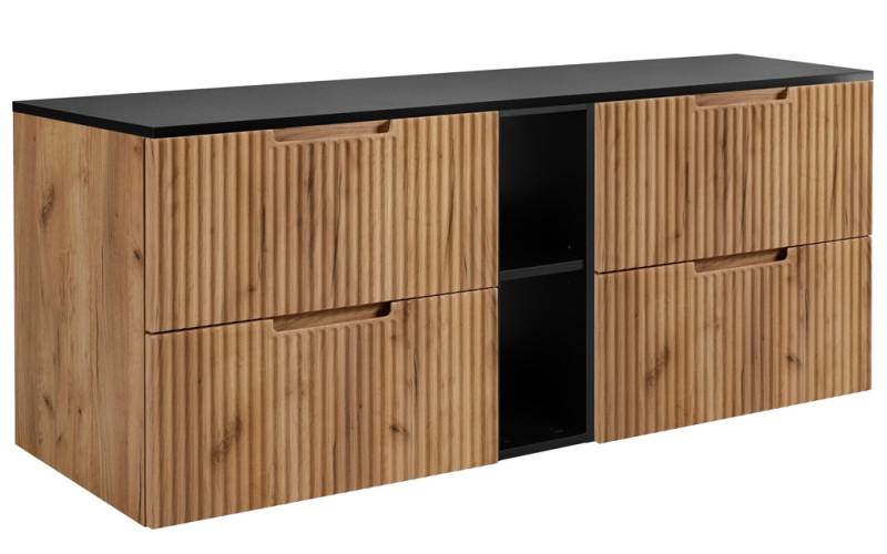 VENA dub craft zlatý C140DB závesná skrinka pod umývadlo 140 cm VENA dub craft zlatý C140DB závesná skrinka pod umývadlo 140 cm