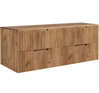 VENA dub craft zlatý C160DC závesná skrinka pod umývadlo 160 cm