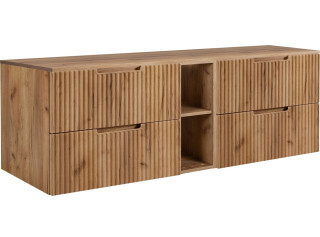 VENA dub craft zlatý C180DC závesná skrinka pod umývadlo 180 cm