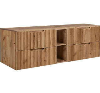 VENA dub craft zlatý C180DC závesná skrinka pod umývadlo 180 cm