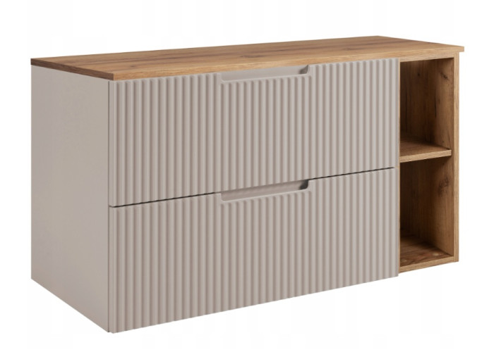 VENA kašmír K100DC závesná skrinka pod umývadlo 100 cm