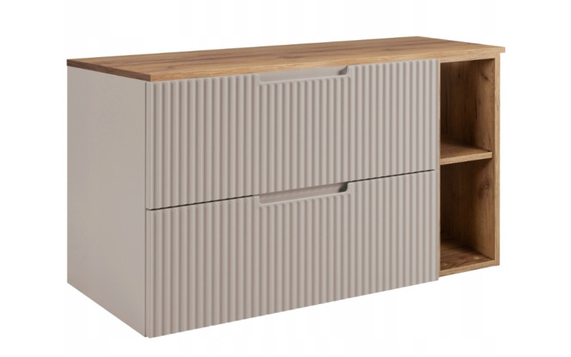 VENA kašmír K100DC závesná skrinka pod umývadlo 100 cm