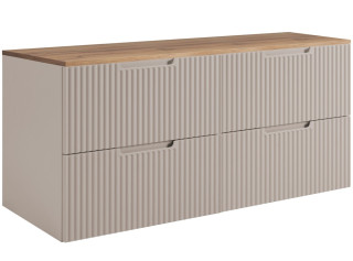 VENA kašmír K120DC závesná skrinka pod umývadlo 120 cm