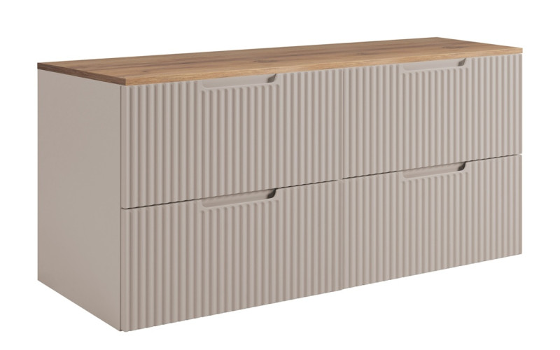 VENA kašmír K120DC závesná skrinka pod umývadlo 120 cm VENA kašmír K120DC závesná skrinka pod umývadlo 120 cm