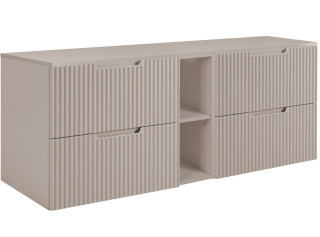 VENA kašmír K140DK závesná skrinka pod umývadlo 140 cm