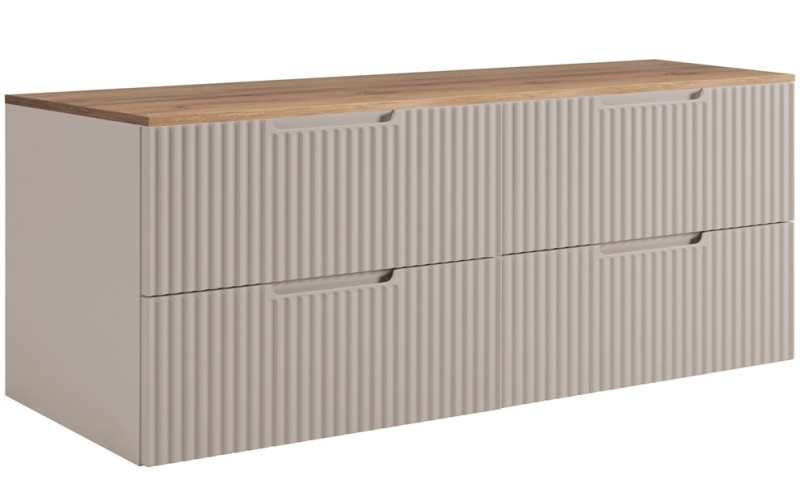 VENA kašmír K160DC závesná skrinka pod umývadlo 160 cm VENA kašmír K160DC závesná skrinka pod umývadlo 160 cm