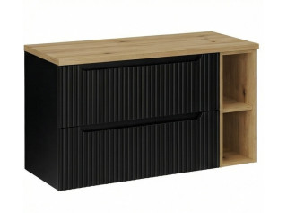 NOVA BLACK 82-100-B2-DE skrinka pod umývadlo 100 cm