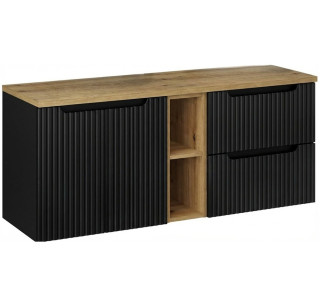 NOVA BLACK 82-140-B2-DE skrinka pod umývadlo 140 cm