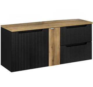 NOVA BLACK 82-140-B1-DE skrinka pod umývadlo 140 cm