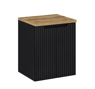 NOVA BLACK 82-50-2D-DD skrinka pod umývadlo 50 cm