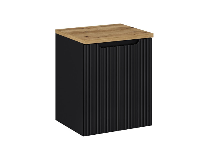 NOVA BLACK 82-50-2D-DD skrinka pod umývadlo 50 cm