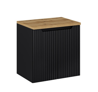 NOVA BLACK 82-60-2D-DD skrinka pod umývadlo 60 cm