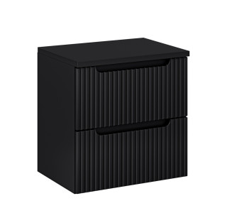 NOVA BLACK 82-60-2S-DC skrinka pod umývadlo 60 cm