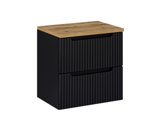 NOVA BLACK 82-60-2S-DD skrinka pod umývadlo 60 cm NOVA BLACK 82-60-2S-DD skrinka pod umývadlo 60 cm
