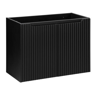 NOVA BLACK 82-80-2D skrinka pod umývadlo 80 cm