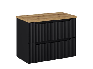 NOVA BLACK 82-80-2S-DD skrinka pod umývadlo 80 cm NOVA BLACK 82-80-2S-DD skrinka pod umývadlo 80 cm