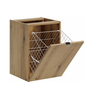 NOVA dub 81-40-1DK kúpeľňová skrinka s košom 40 cm